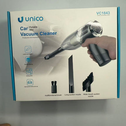 Draadloze auto stofzuiger 120W – Mini handstofzuiger voor auto & thuis – 8000Pa