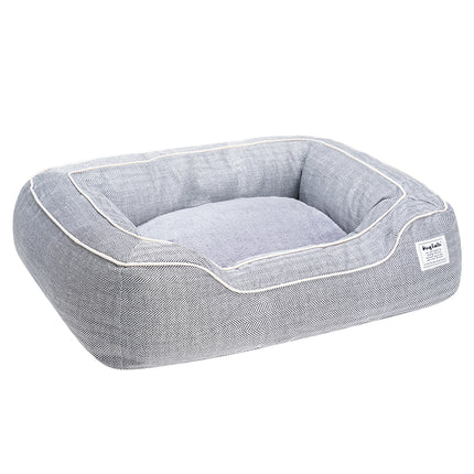 Zachte Hondenmand met Verhoogde Rand – Comfortabele Hondenmand voor Hond en Kat 86 x 68 x 20 cm
