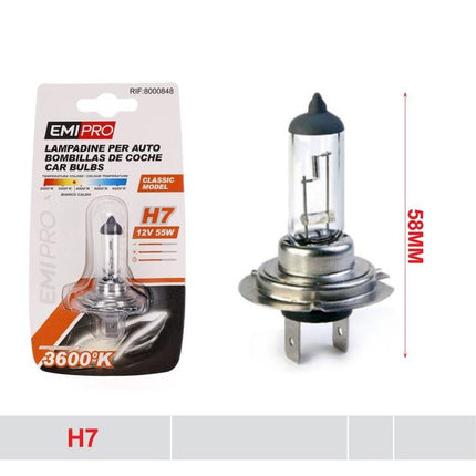H7 autolamp 12 V 55 W warm wit 3600K 1 stuk