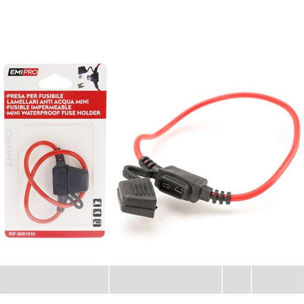 Mini waterdichte zekeringhouder voor auto met kabel voor laagspanningssystemen