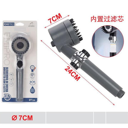 Handdouche met 5 straalstanden en filter 24 cm gr