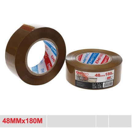 Bruine verpakkingstape 48 mm x 180 m