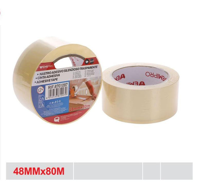 Verpakkingstape havana stil 48 mm x 80 m voor dozen