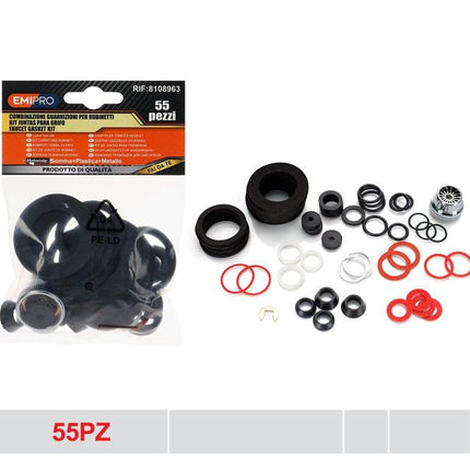 Kraan dichtingen set 55 stuks voor kraan reparatie