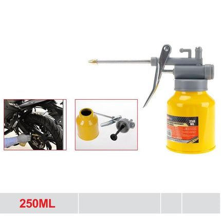 Oliekan met spuitmond 250 ml met metalen pomp en kunststof reservoir