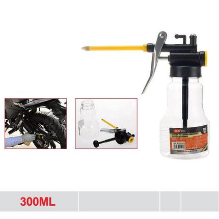 Oliespuit met tuit 300 ml transparant