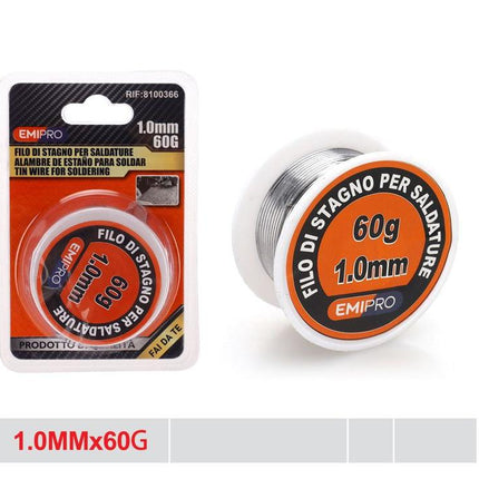 Soldeertin draad 1.0 mm 60 g tin draad voor solderen en elektronica reparatie