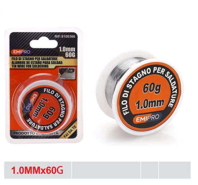 Soldeertin draad 1.0 mm 60 g tin draad voor solderen en elektronica reparatie