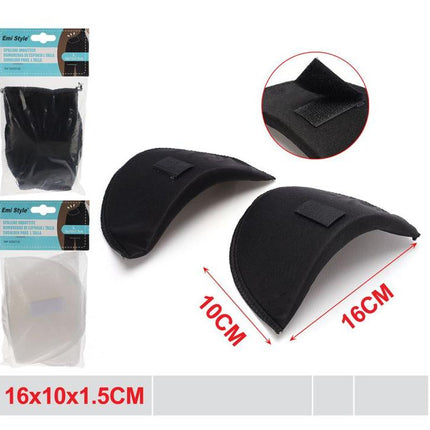 Schoudervullingen met klittenband 16 x 10 x 1.5 cm voor kleding en naaiprojecten