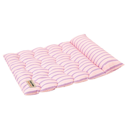 Zacht Hondenkussen met Strepen – Comfortabel Kussen voor Hond en Kat 65 x 48 cm