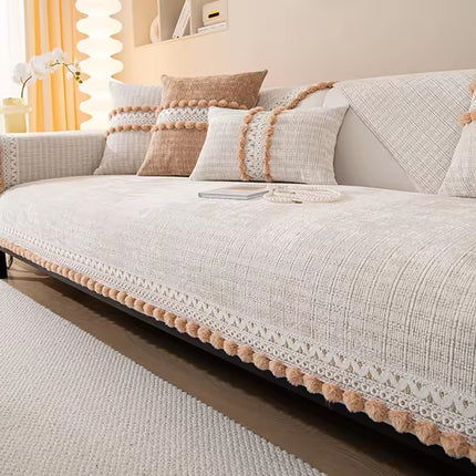 Antislip Bankbeschermer Set - Zitvlak 90 x 180 cm - 5-delig