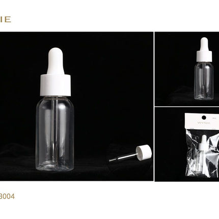 Transparant druppelflesje 30 ml navulbaar leeg pipetflesje voor serum olie en vloeistoffen