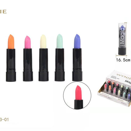 WYNIE magic colour lipstick kleurveranderende lippenstift voor lipmake-up en dagelijkse beauty routine kleurvariant willekeurig