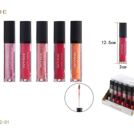 WYNIE crystal lipgloss 12.5 cm glanzende lip gloss voor lipmake-up kleurvariant willekeurig