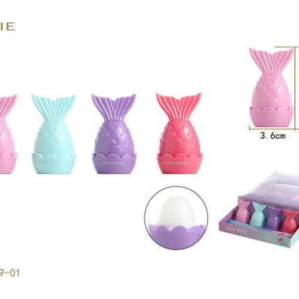WYNIE lip balm zeemeermin 6.8 cm lippenbalsem voor dagelijkse lipverzorging kleurvariant willekeurig