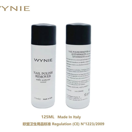 WYNIE nagellakremover 125 ml met aceton scented remover voor manicure en nagellak verwijderen