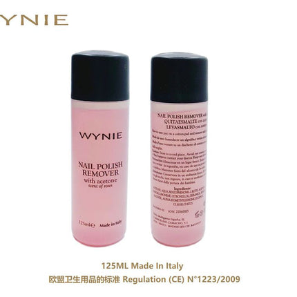 WYNIE nagellakremover 125 ml met aceton voor manicure en nagellak verwijderen