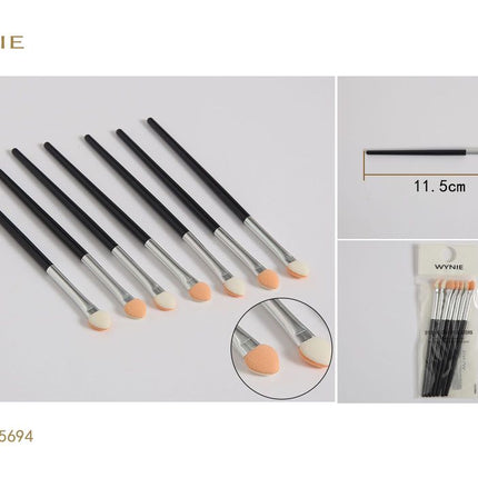 Oogschaduw applicators set 11.5 cm spons applicators voor oogmake-up blending en beauty routine
