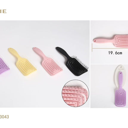 Massage haarborstel 19.6 cm antiklit borstel voor haar en hoofdhuidmassage