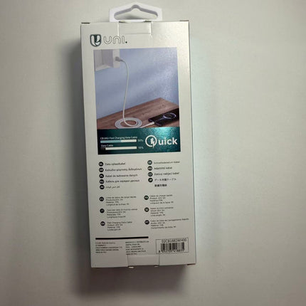 USB-A naar USB-C Snellaad- en Datakabel 60W – 1 m